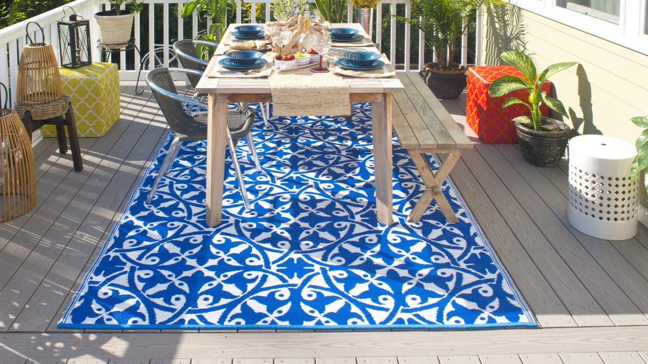Outdoor rugs for decoration